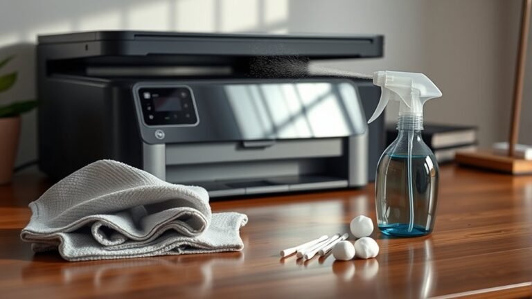 printer cleaning instructions guide