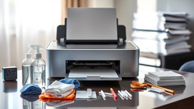 printer cleaning step guide
