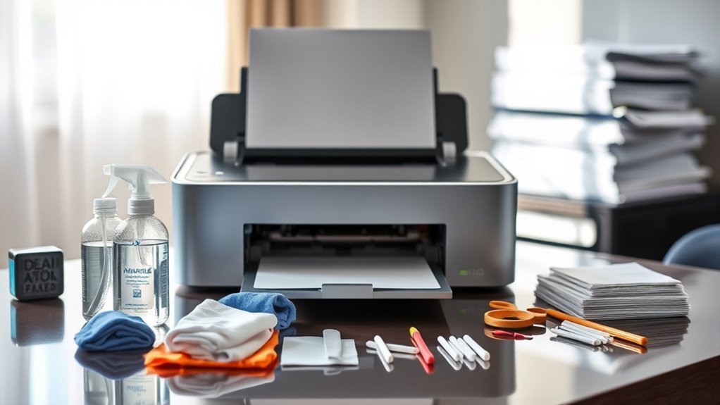 printer cleaning step guide