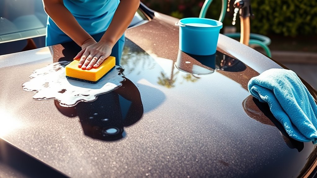 proper car washing techniques