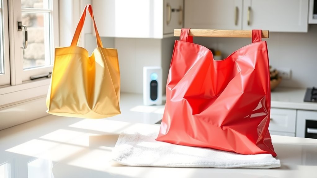 proper drying preserves bags