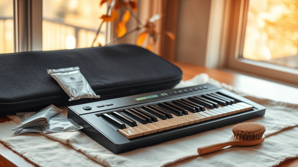 proper keyboard storage tips