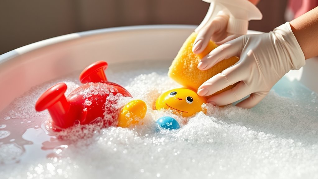 proper toy cleaning methods