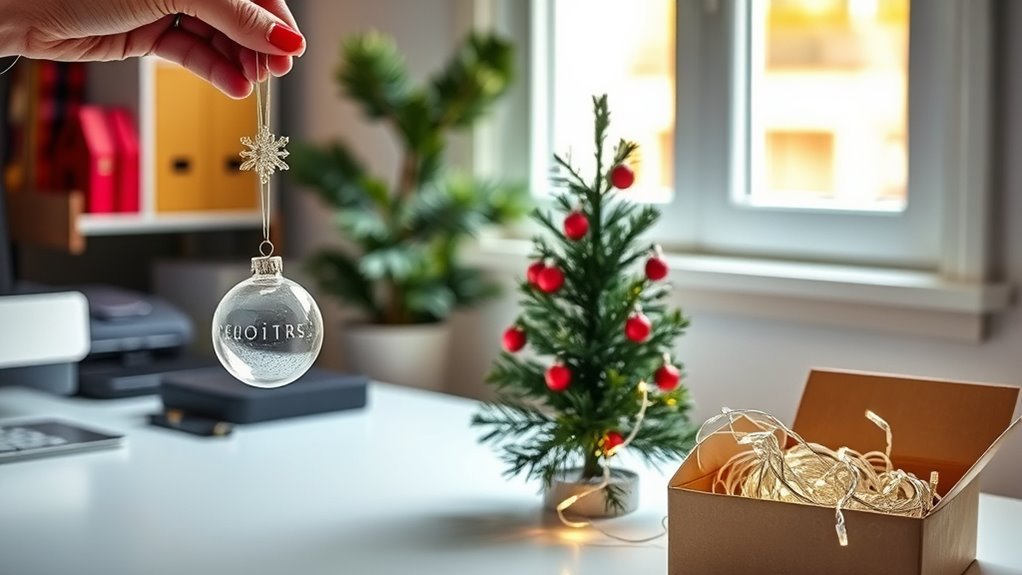 properly store holiday decorations