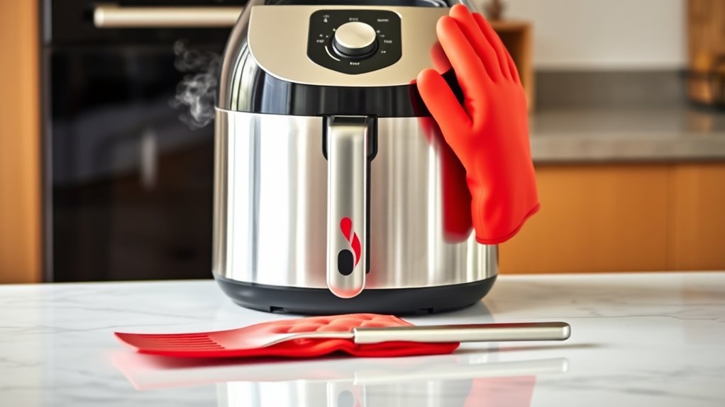 protect hands when handling