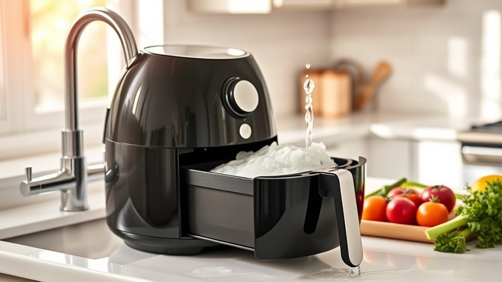 quick air fryer cleaning