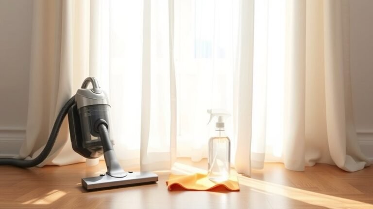 quick curtain cleaning tips