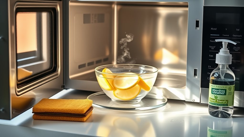 quick microwave cleaning tips