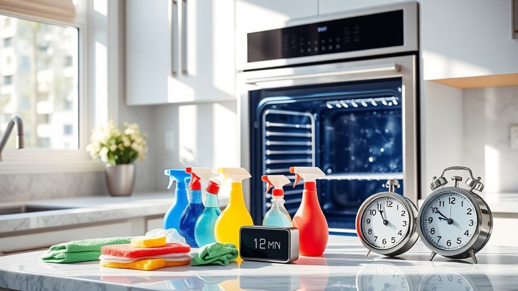 quick oven cleaning tips