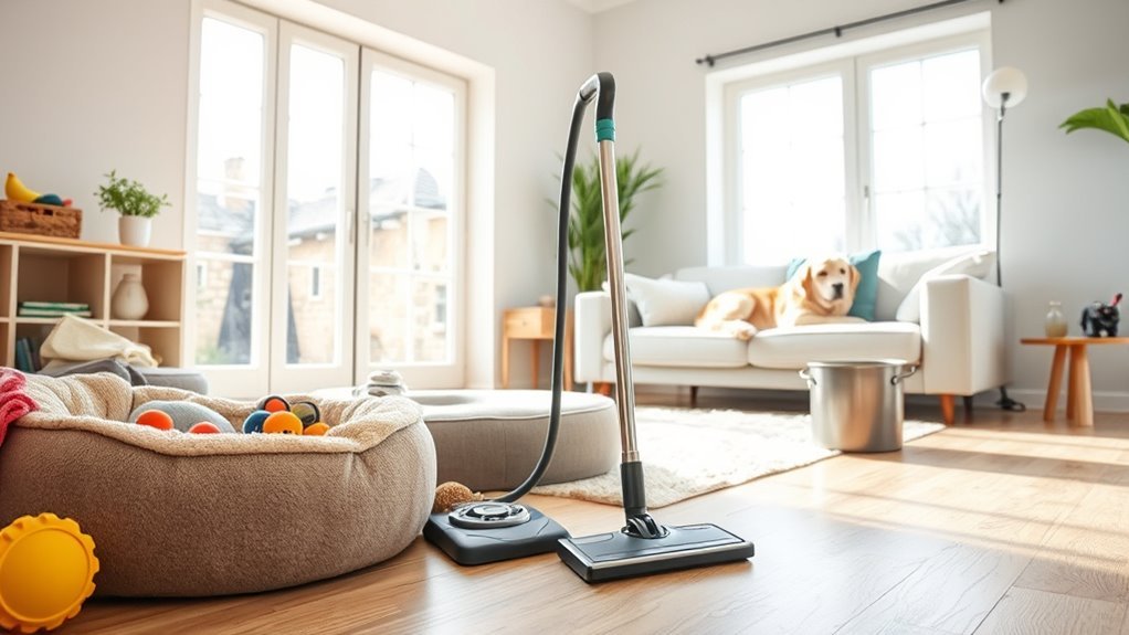 quickly clean pet accidents
