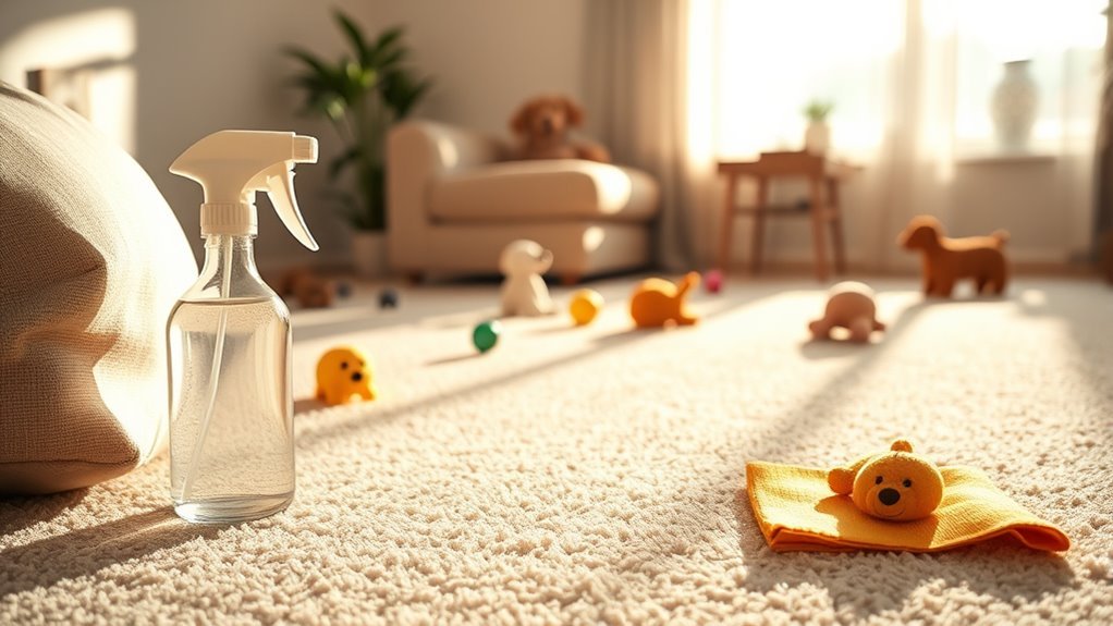quickly remove pet stains