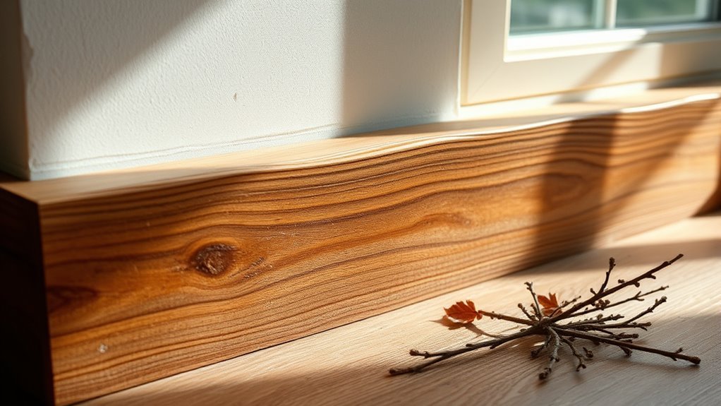 reclaimed wood baseboards sustainable style