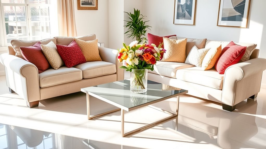 refresh and declutter living room