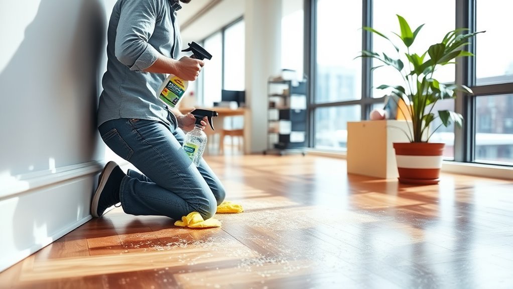 regular baseboard maintenance routine