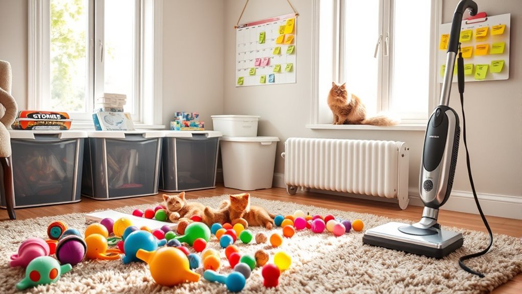 regular cleaning schedule benefits