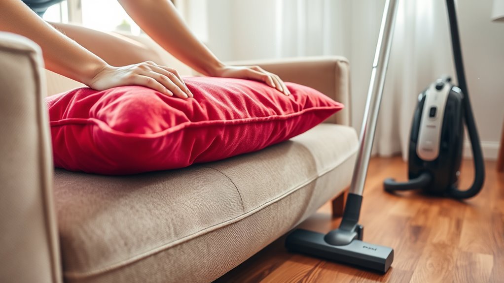 regular couch dust maintenance