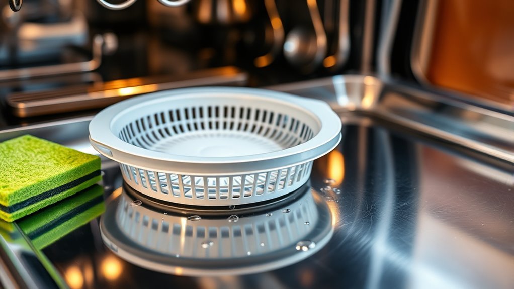 regular dishwasher filter maintenance