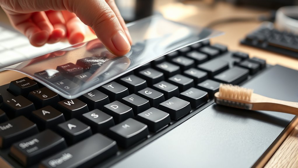 regular keyboard maintenance routine