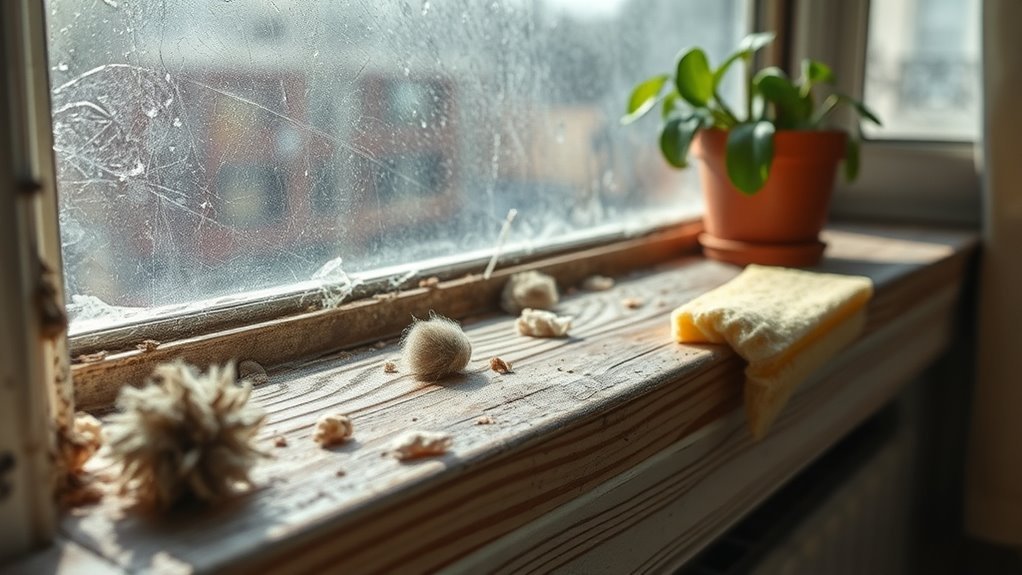 regular maintenance protects windowsills