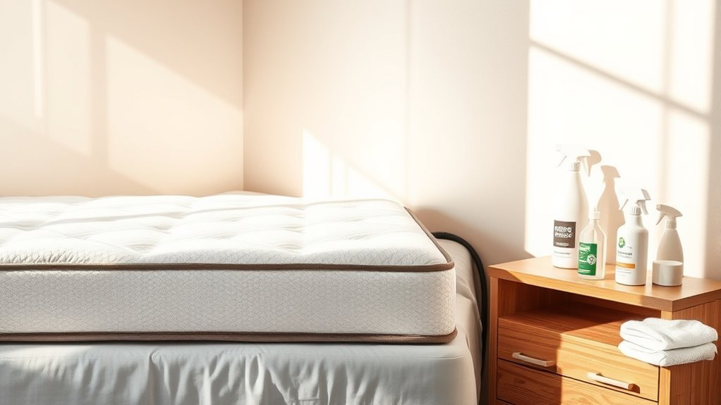 regular mattress cleaning routine