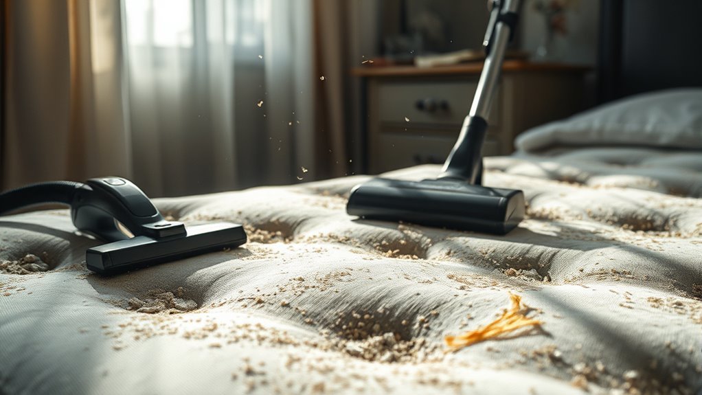 regular mattress vacuuming essential