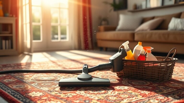 regular rug maintenance schedule