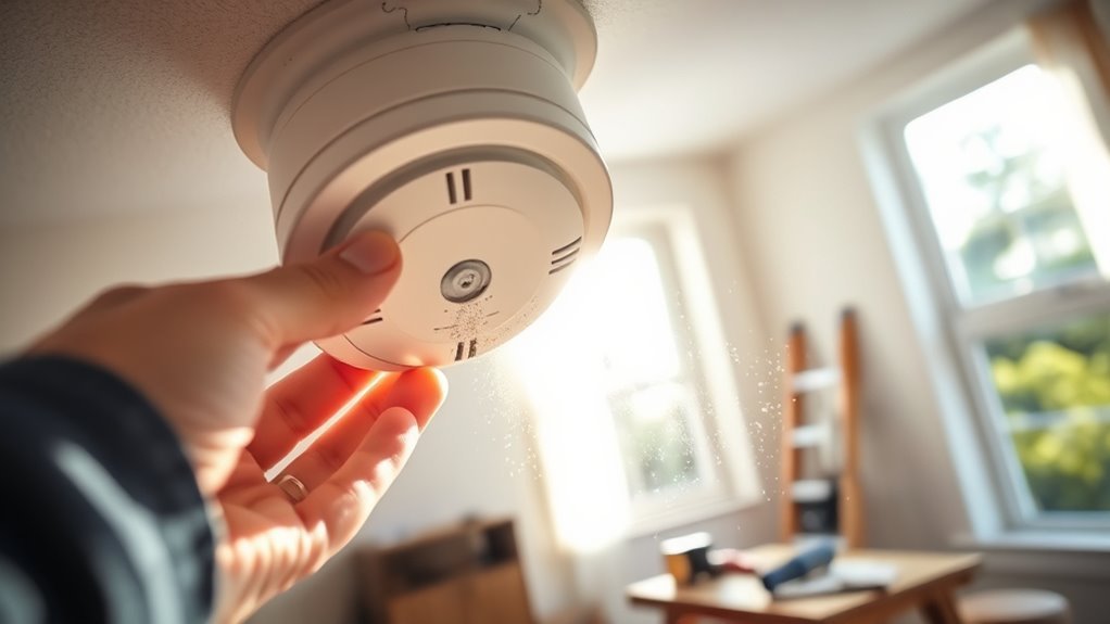 regular smoke detector maintenance