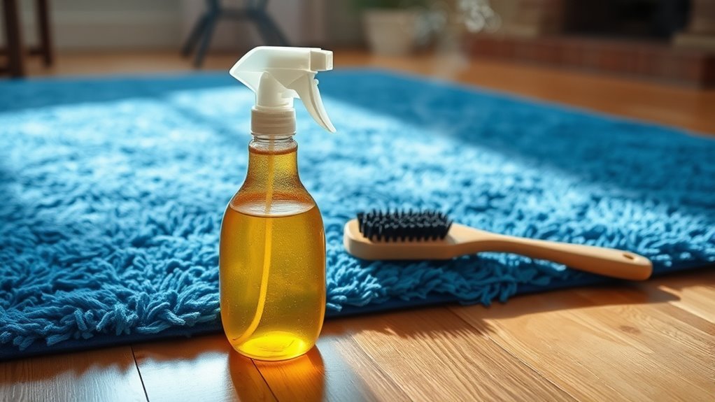 regular vacuuming and drying