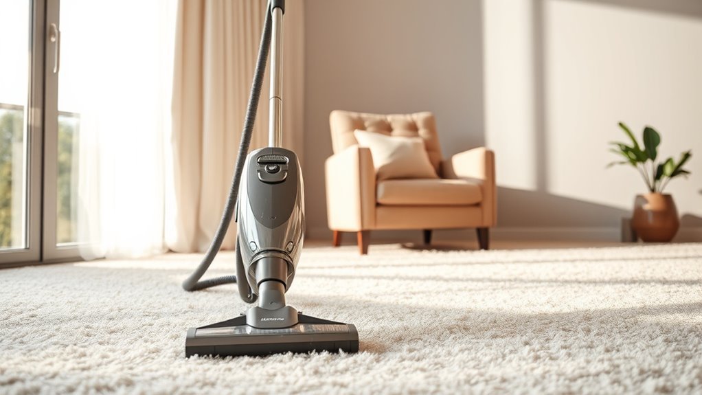 regular vacuuming prevents dirt