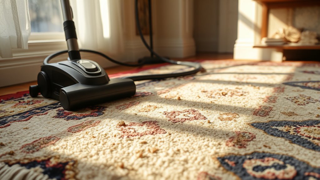 regular vacuuming protects rugs