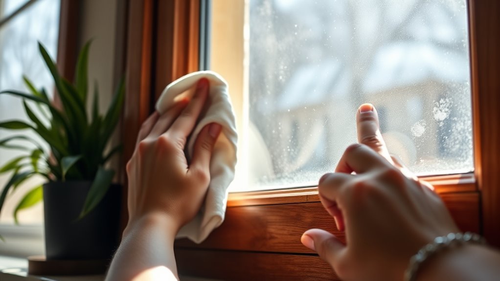 regular window frame maintenance