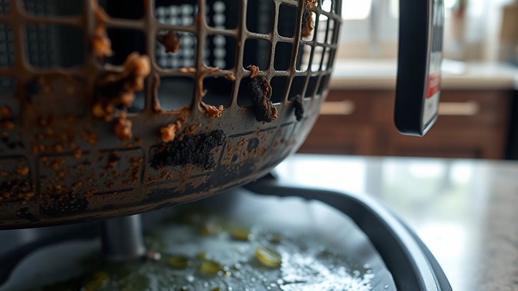 regularly clean air fryer