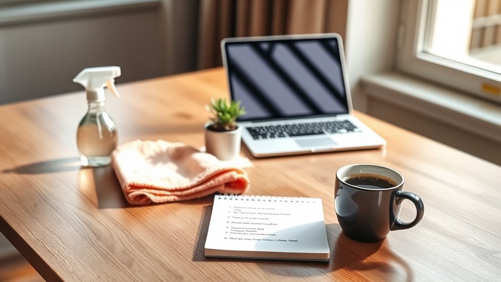remote business cleaning checklist