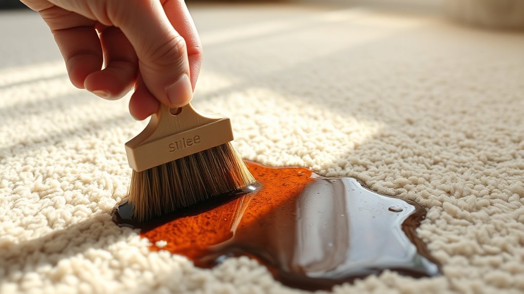 remove coffee tea stains