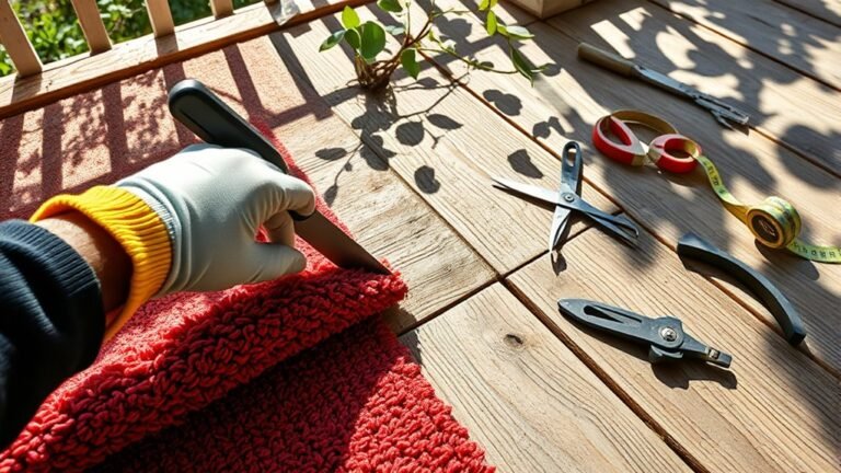 remove porch from carpet