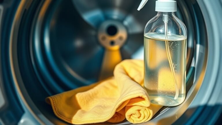 remove stubborn dryer stains