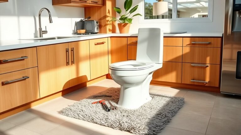 remove toilet from kitchen