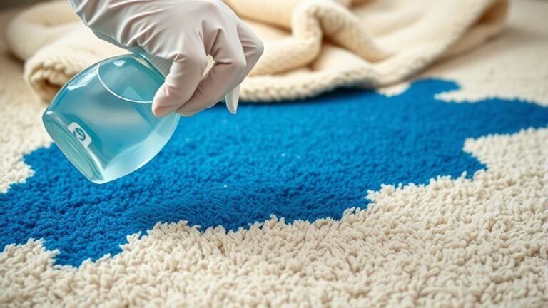 removing carpet blanket stains