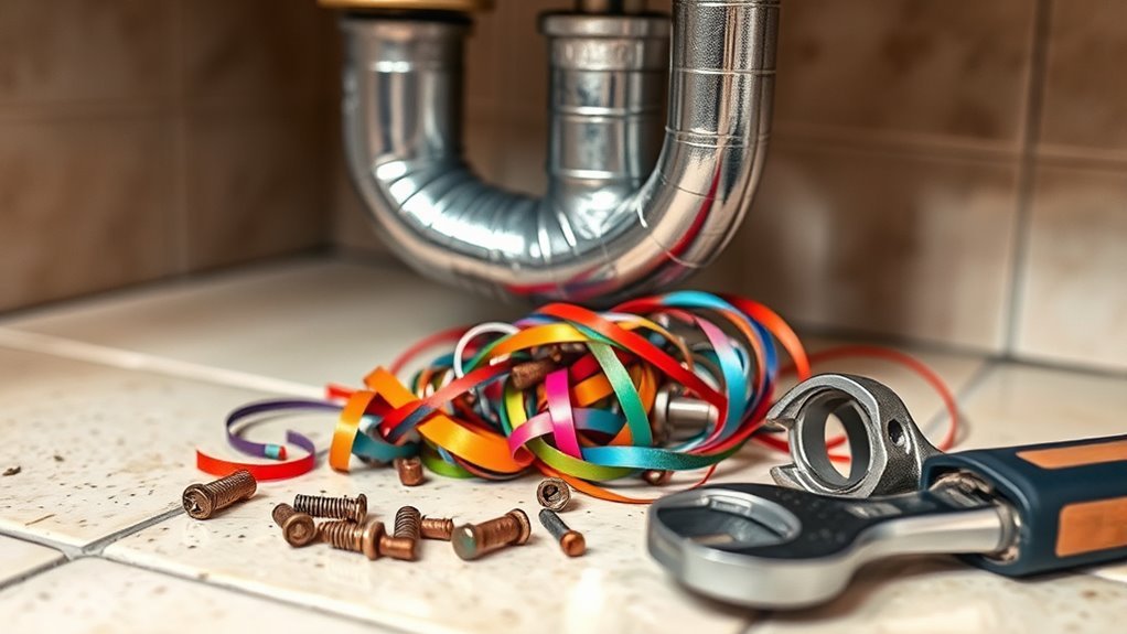 removing drain pipes safely