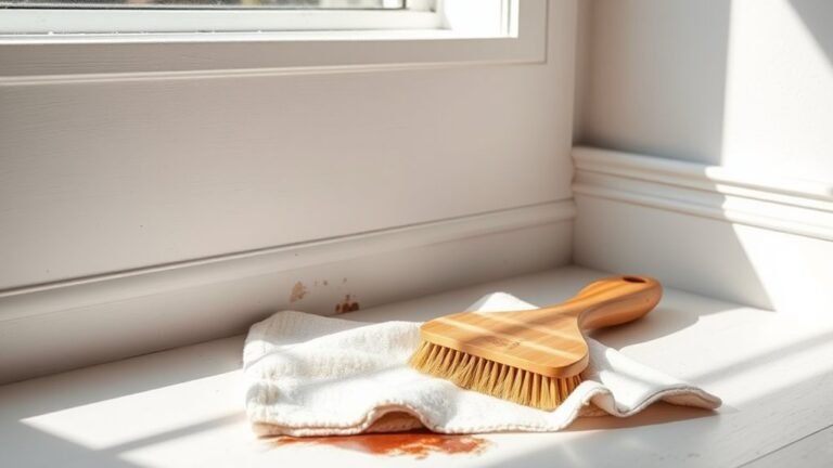 removing stains from baseboards