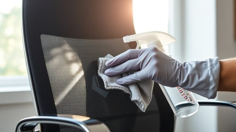 removing stains from chair