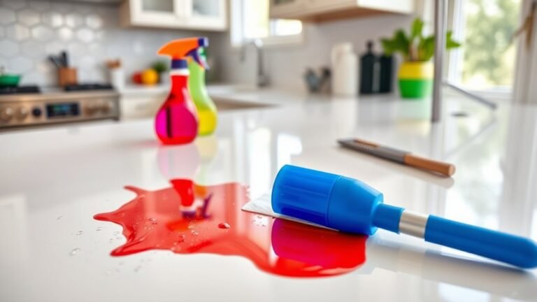 removing tough kitchen stains