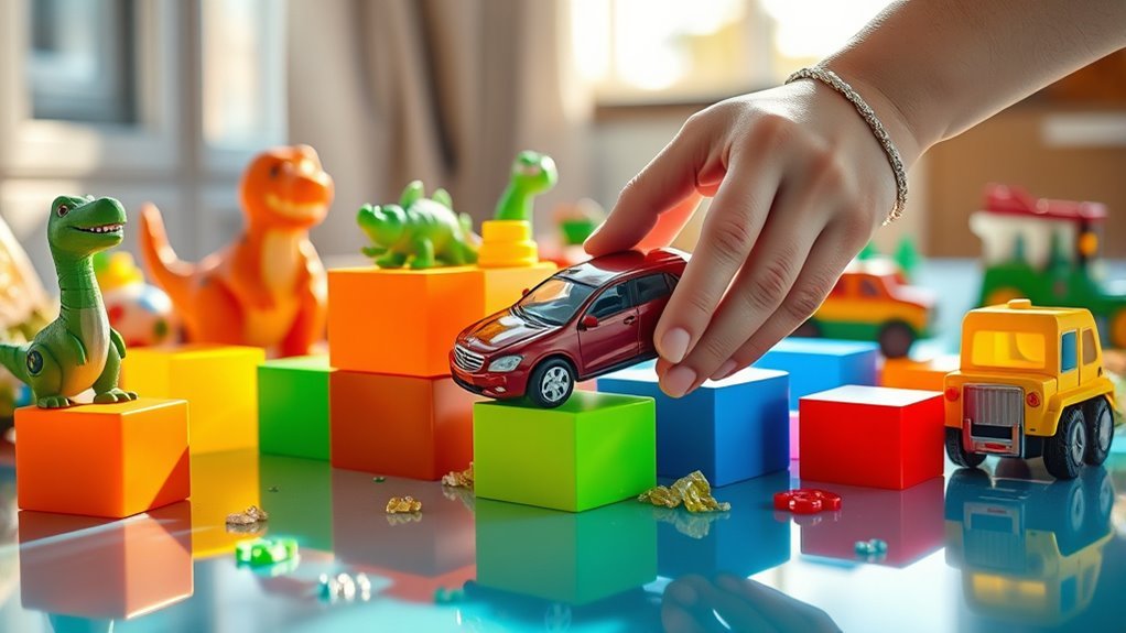 removing toy car safely