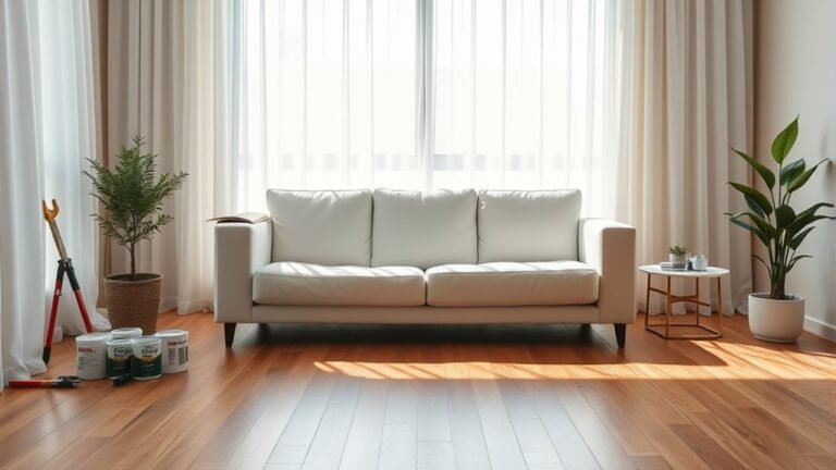 removing wood from living room