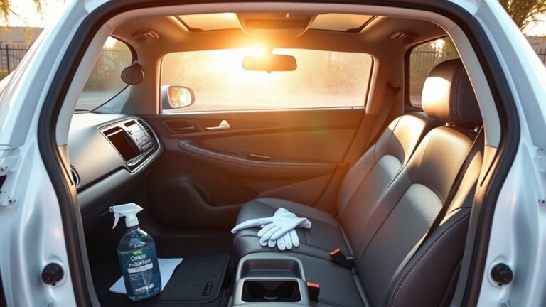 rental car cleaning tips