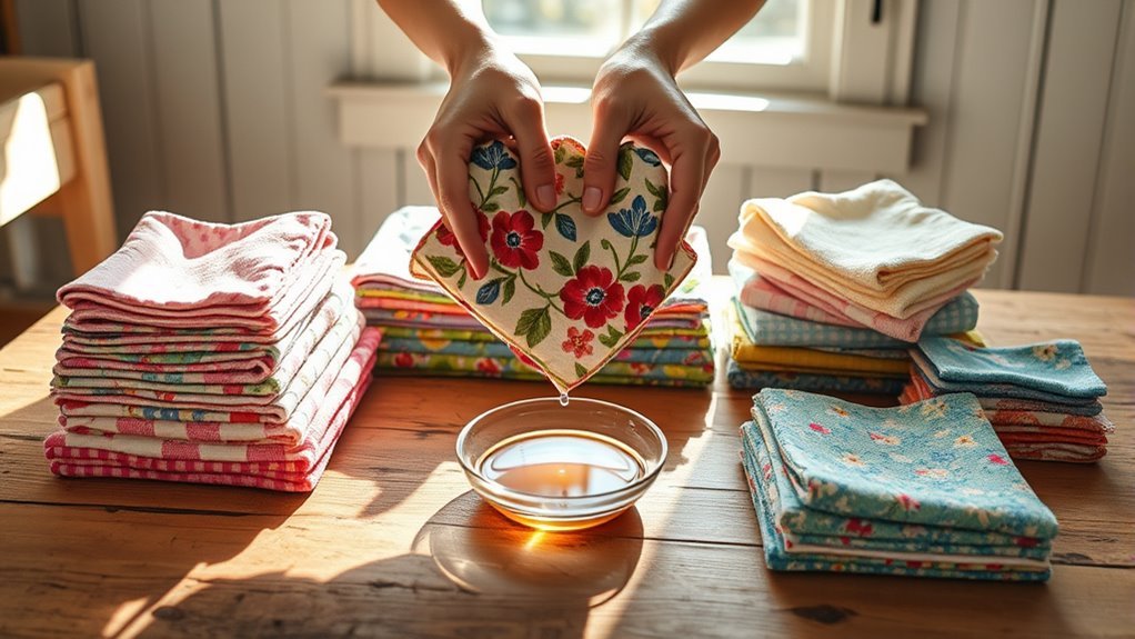 repurpose old fabrics effectively
