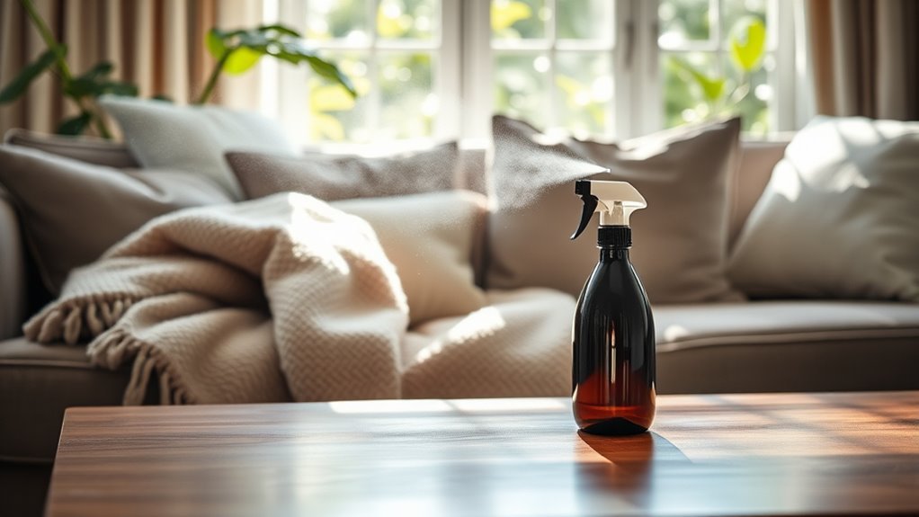 revive blankets with fabric spray