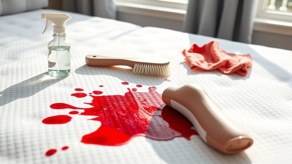 rinse apply act quickly