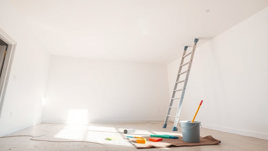 room preparation for cleaning