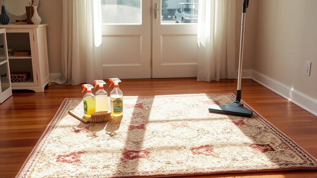 rug cleaning before holidays